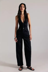 We The Free Lark Denim Jumpsuit