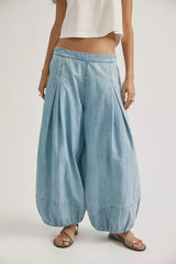 We The Free Moonflower Pull-On Balloon Jeans