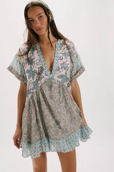 Agnes Printed Mini Dress
