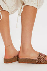 Woven Wonders Footbed Sandals
