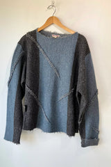 Vintage Issey Miyake Blue Batwing Sweater Selected by The Curatorial Dept.