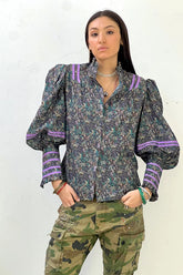 Vintage Handmade Blousy Top Selected by Anna Corinna