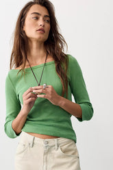 We The Free Atlas Boat Neck Top