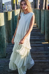 Coastal Winds Maxi Dress