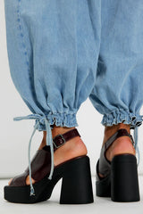 Zoe Criss Cross Platforms