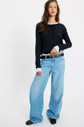 Wrangler World Wide Mid-Rise Wide-Leg Jeans