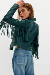 Zoe Fringe Jacket