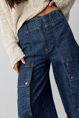 We The Free Brentwood Textured Cargo Jeans