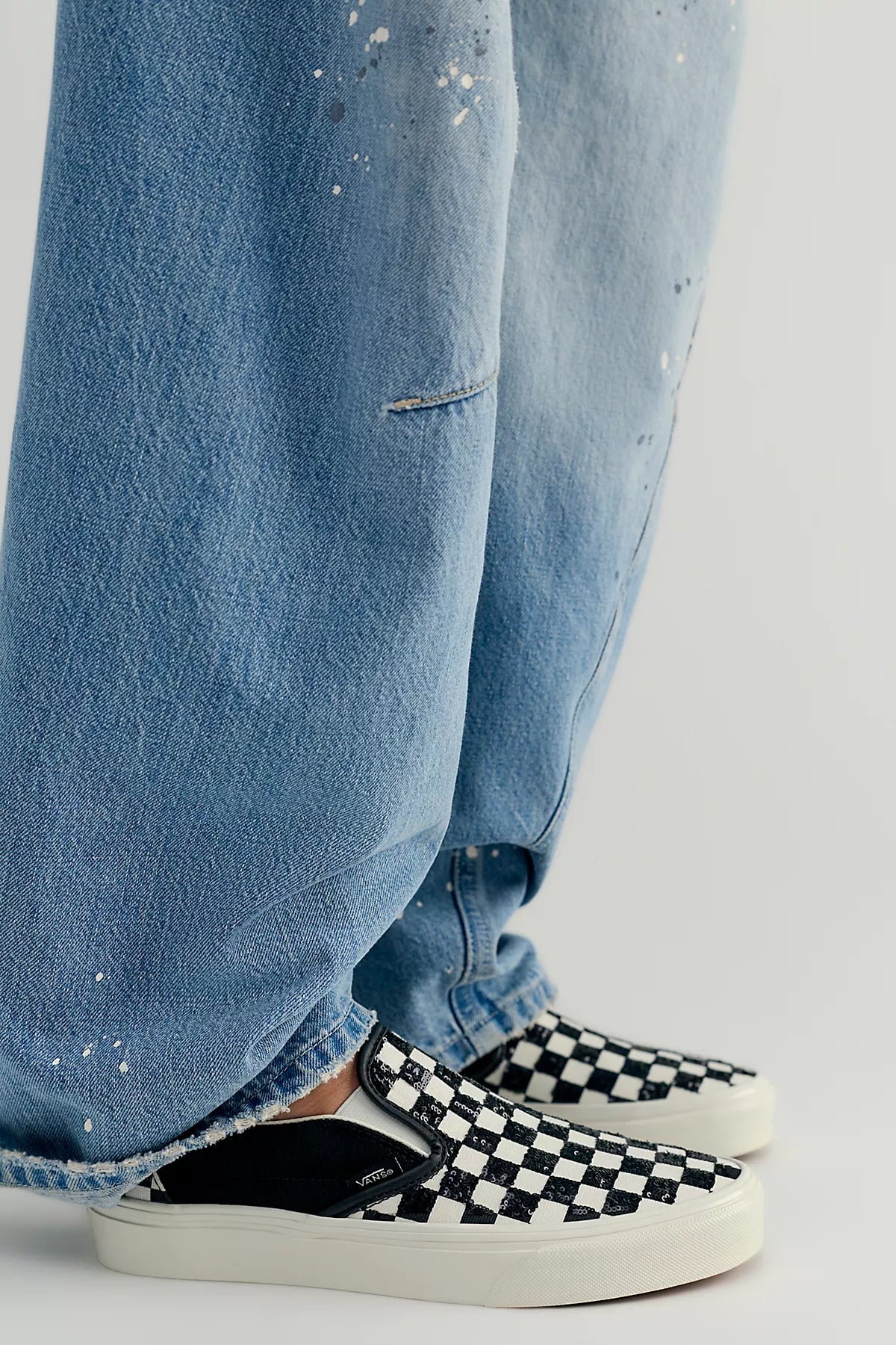 Vans Classic Sequin Slip-Ons