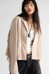 Wyatt Fringe Cardi