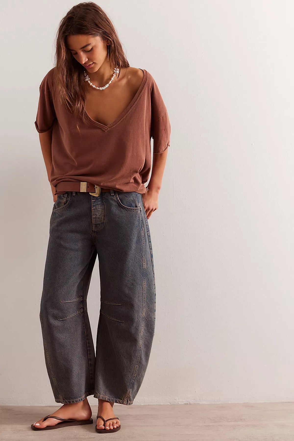 We The Free Nina V-Neck Tee