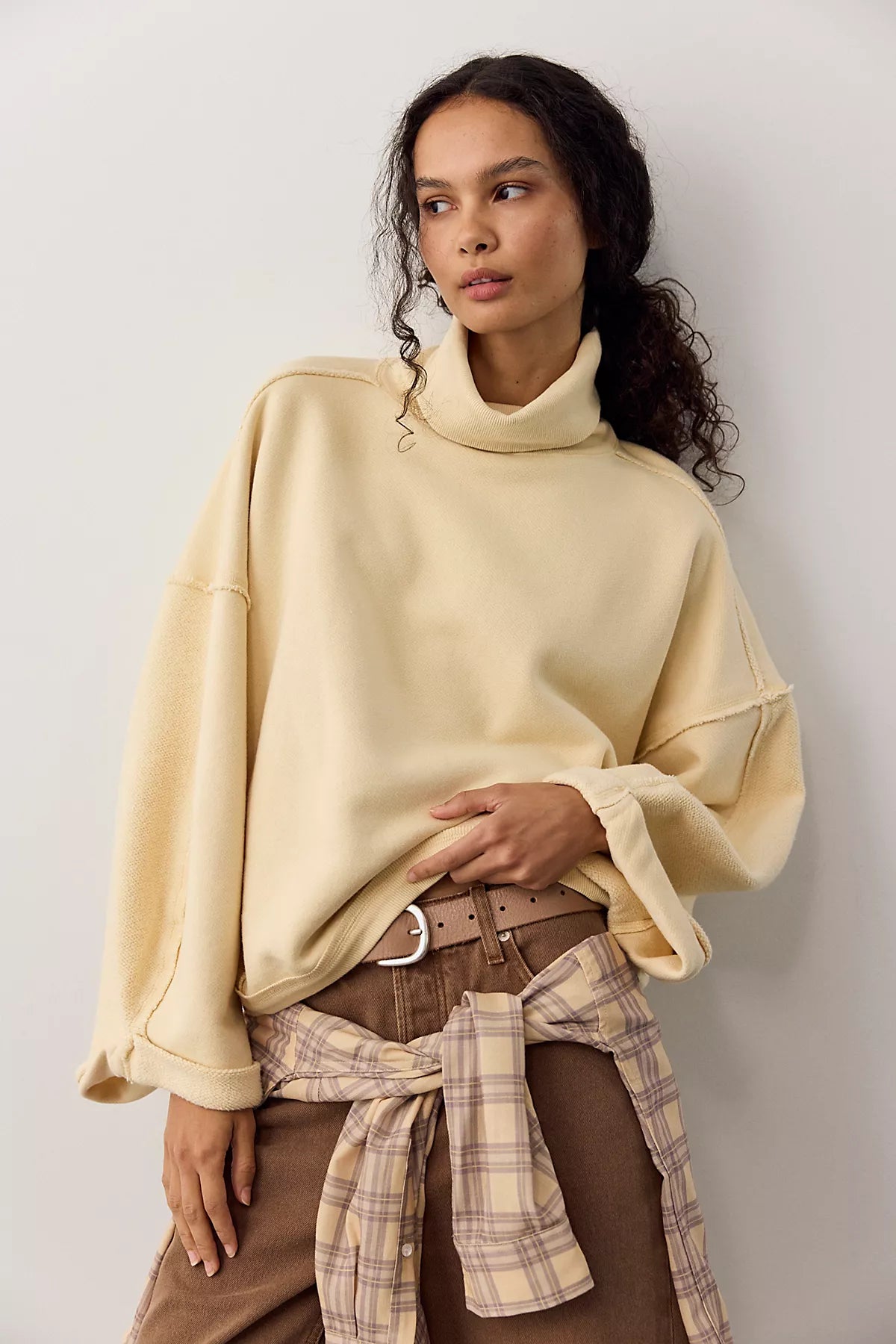 We The Free Mod In This Funnel-Neck Pullover