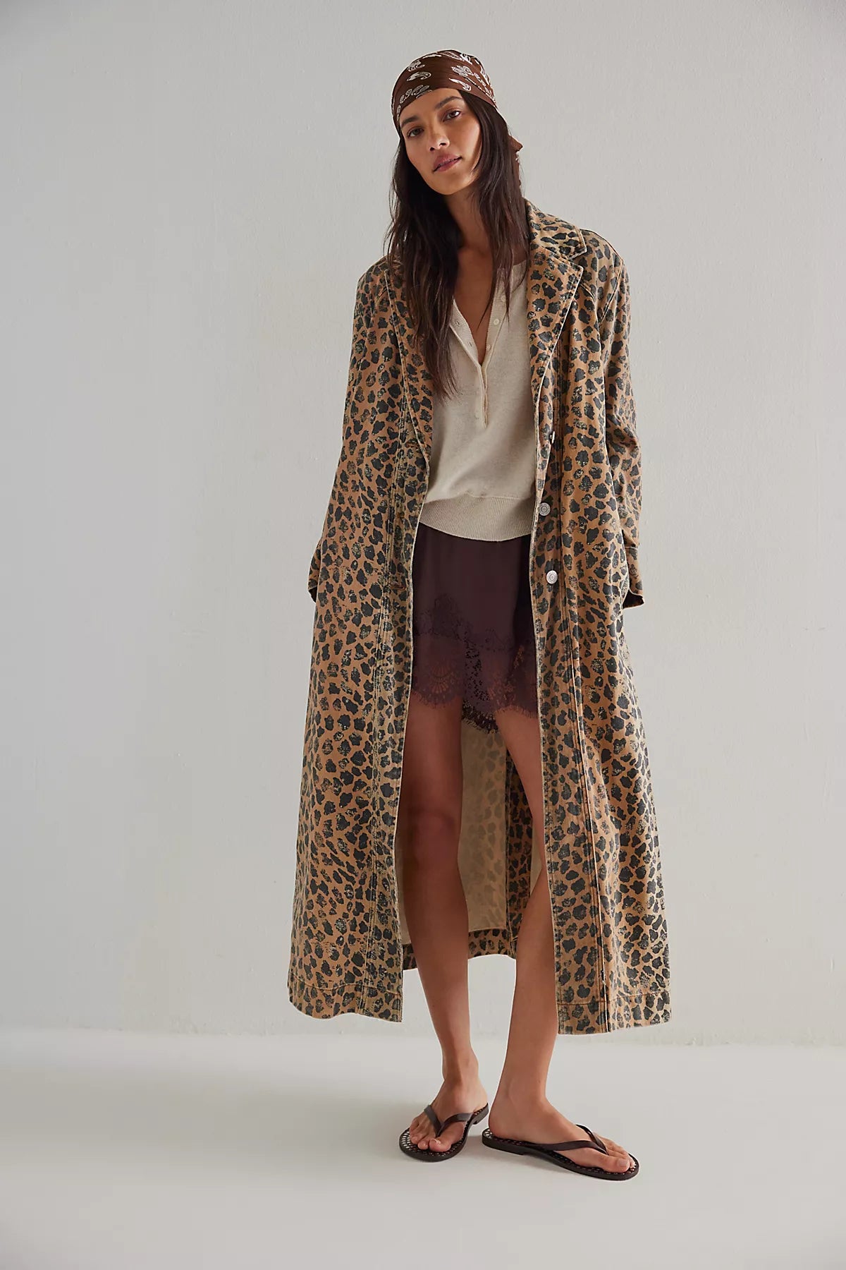 We The Free Monique Denim Duster