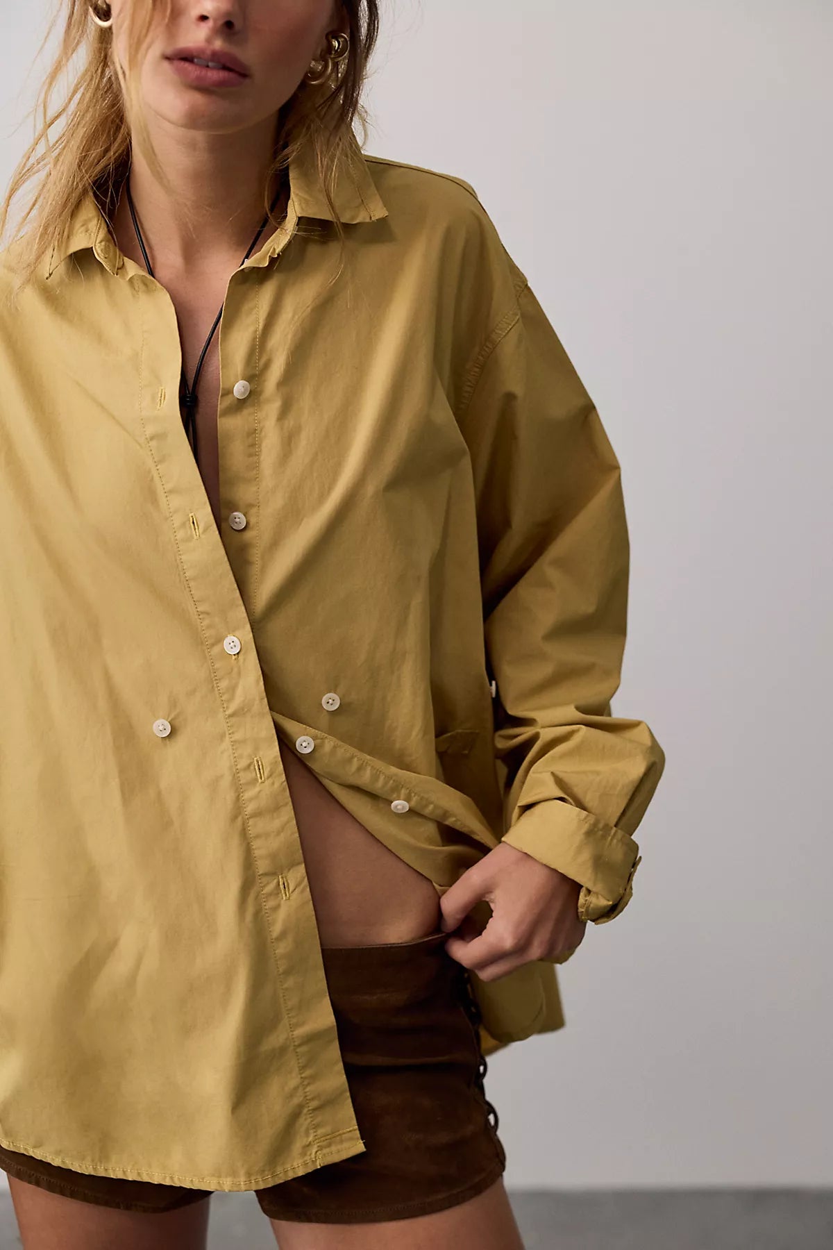 We The Free Many Ways Solid Button Down