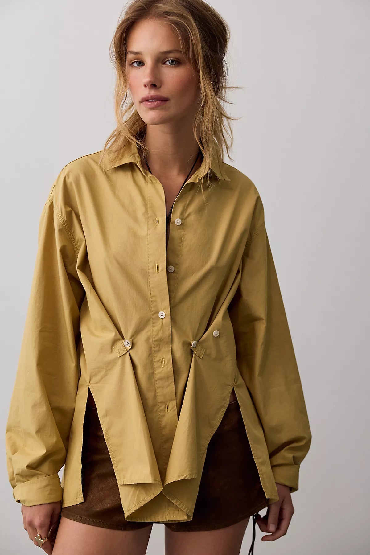 We The Free Many Ways Solid Button Down
