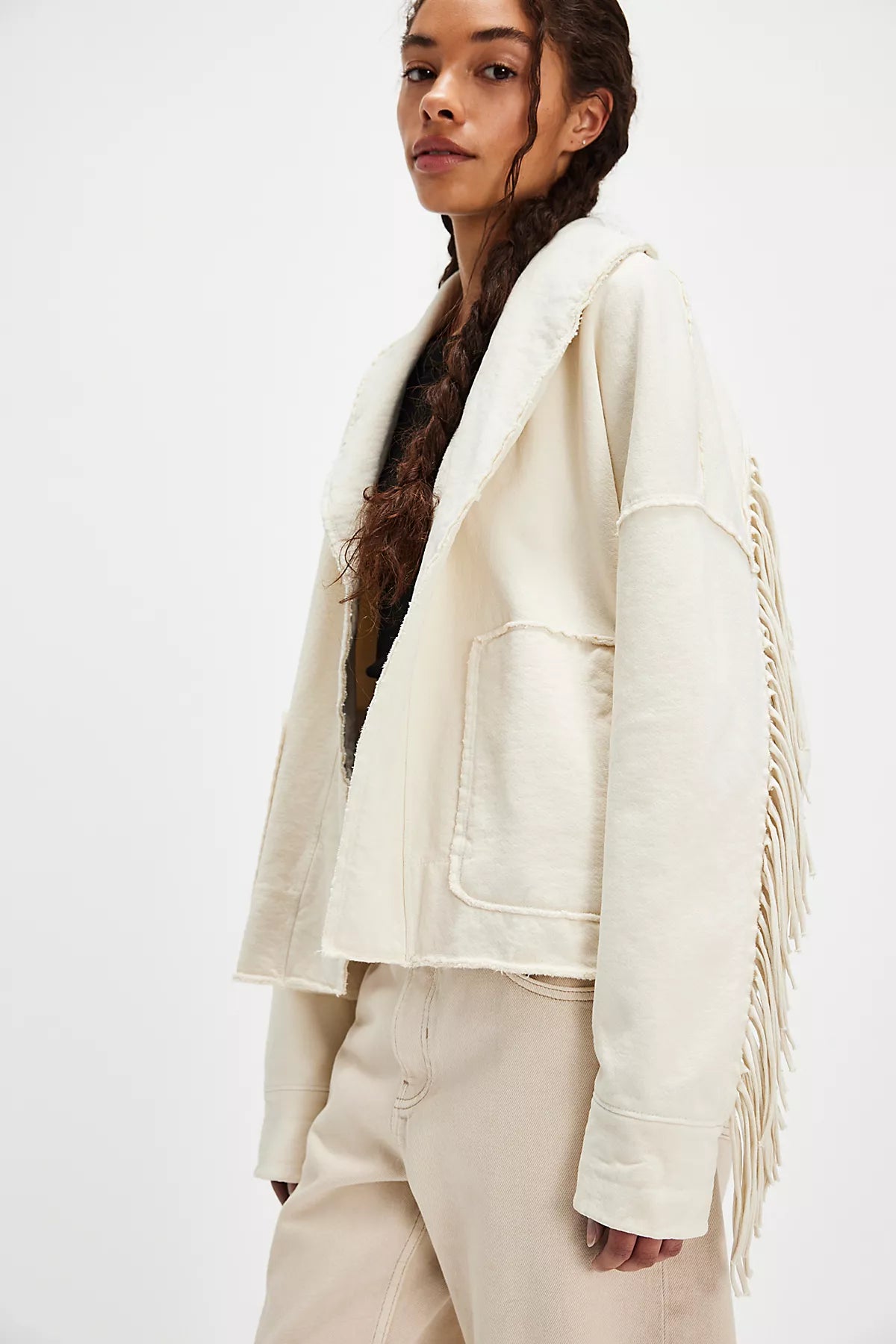 Wyatt Fringe Cardi