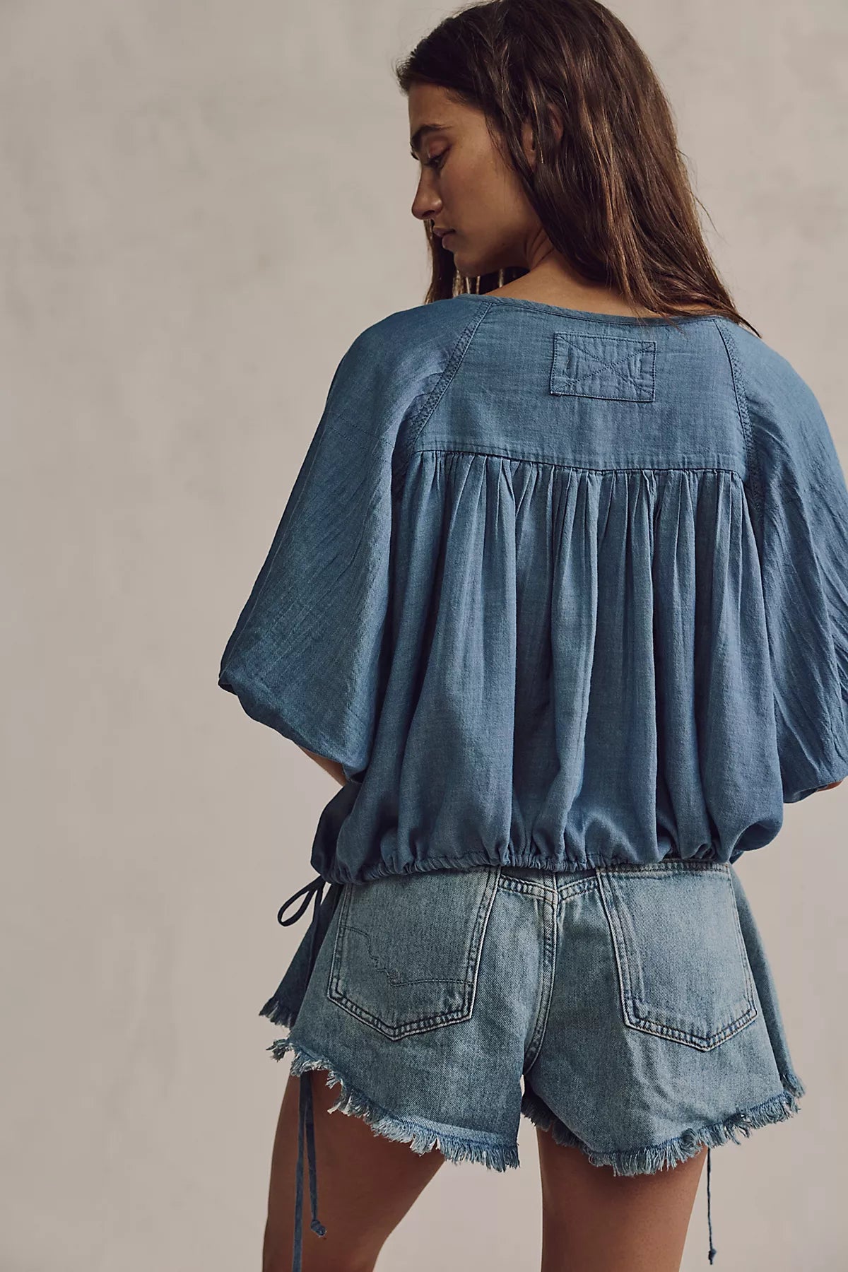 We The Free Marysol Denim Top