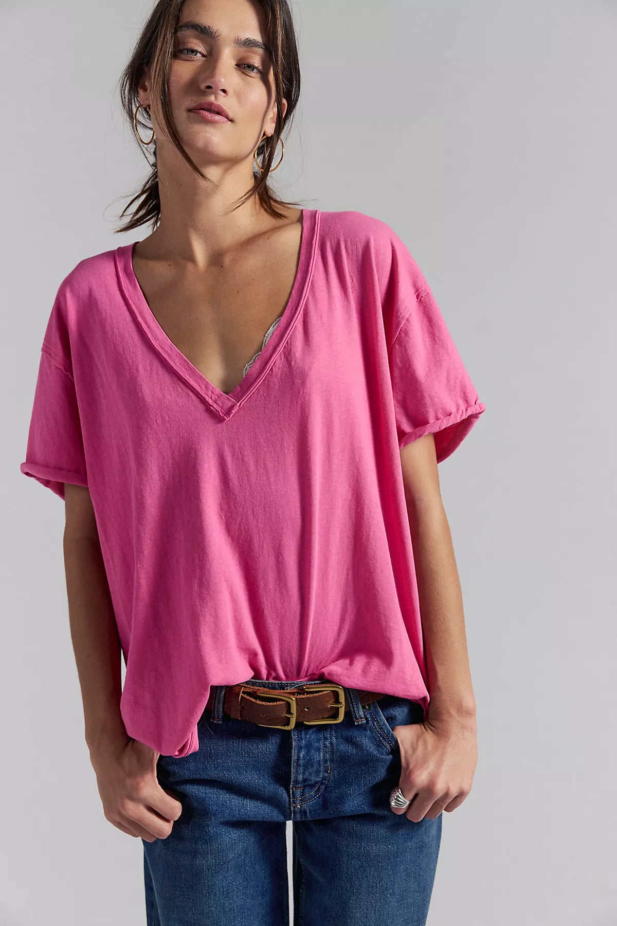 We The Free Nina V-Neck Tee
