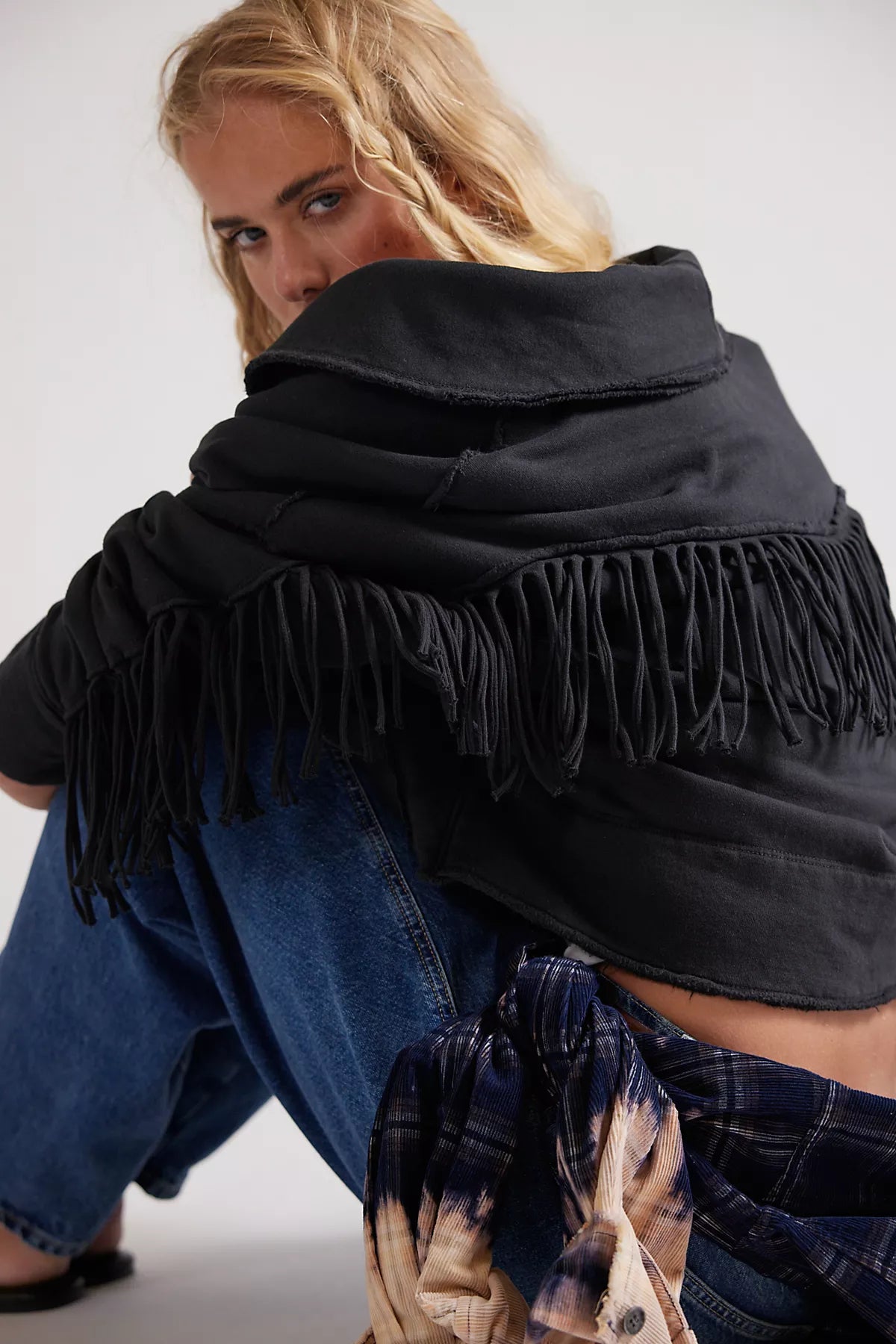 Wyatt Fringe Cardi