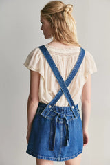 We The Free Beau Apron Denim Skirtall