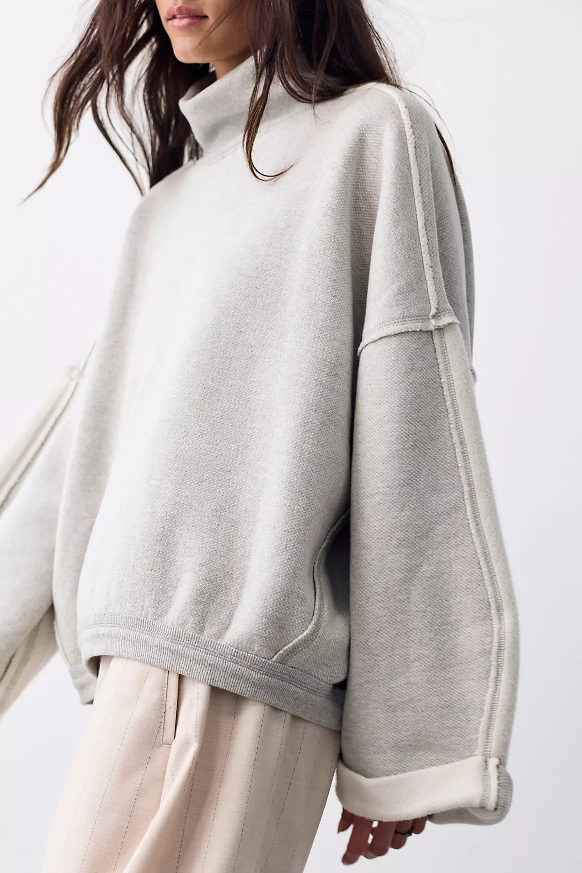 We The Free Mod In This Funnel-Neck Pullover