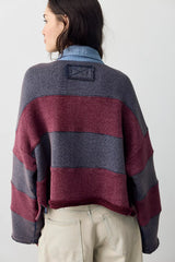 We The Free Bubble Gum Rugby Sweatshirt