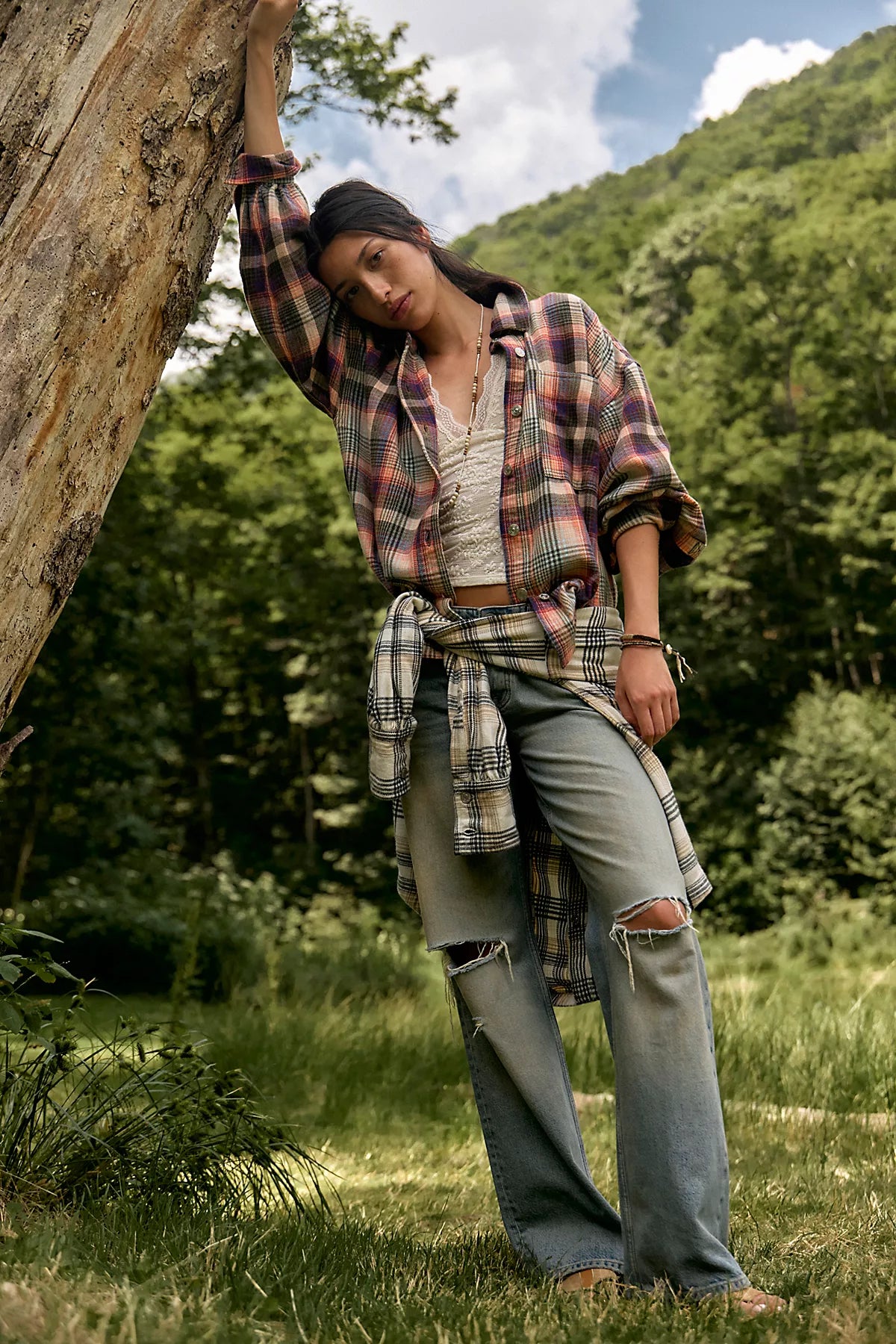 We The Free Ashley Plaid Shirt