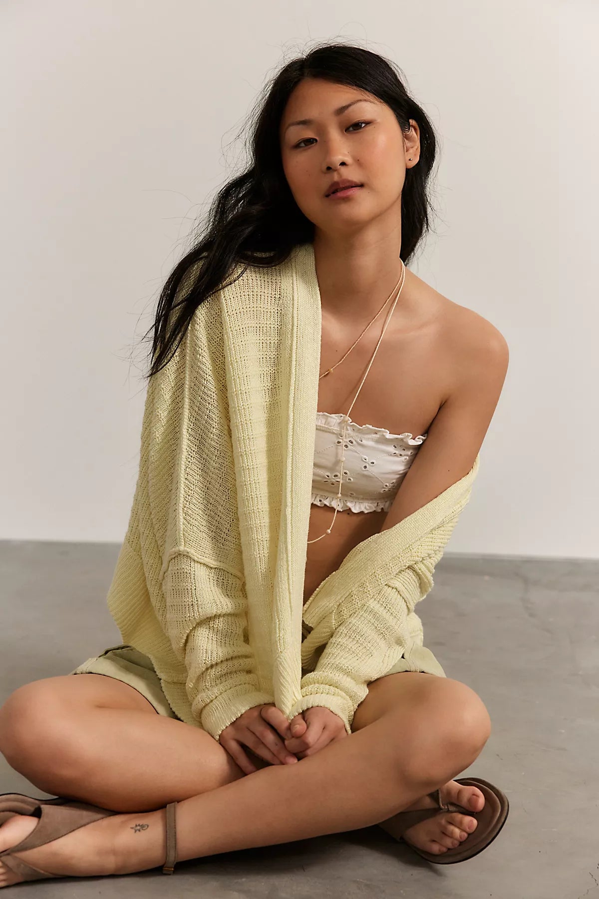 We The Free Mad About You Linen Cardi