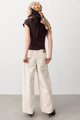 We The Free Monroe Coated Wide-Leg Jeans