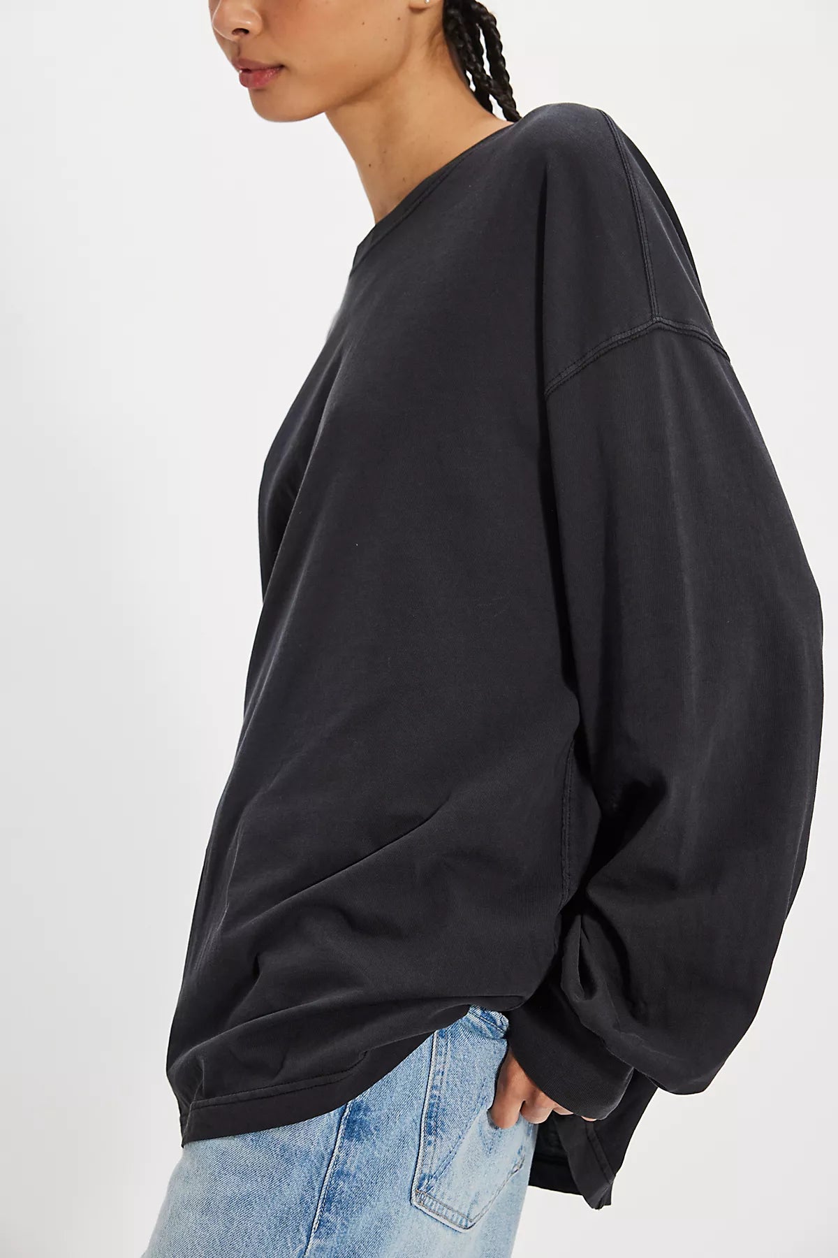 We The Free Perfect Oversized Long Sleeve Top