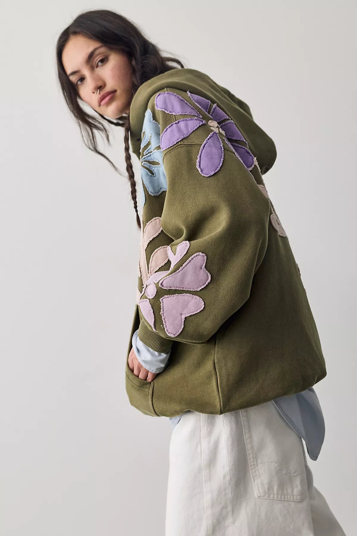 We The Free It's A Vibe Flowers Hoodie