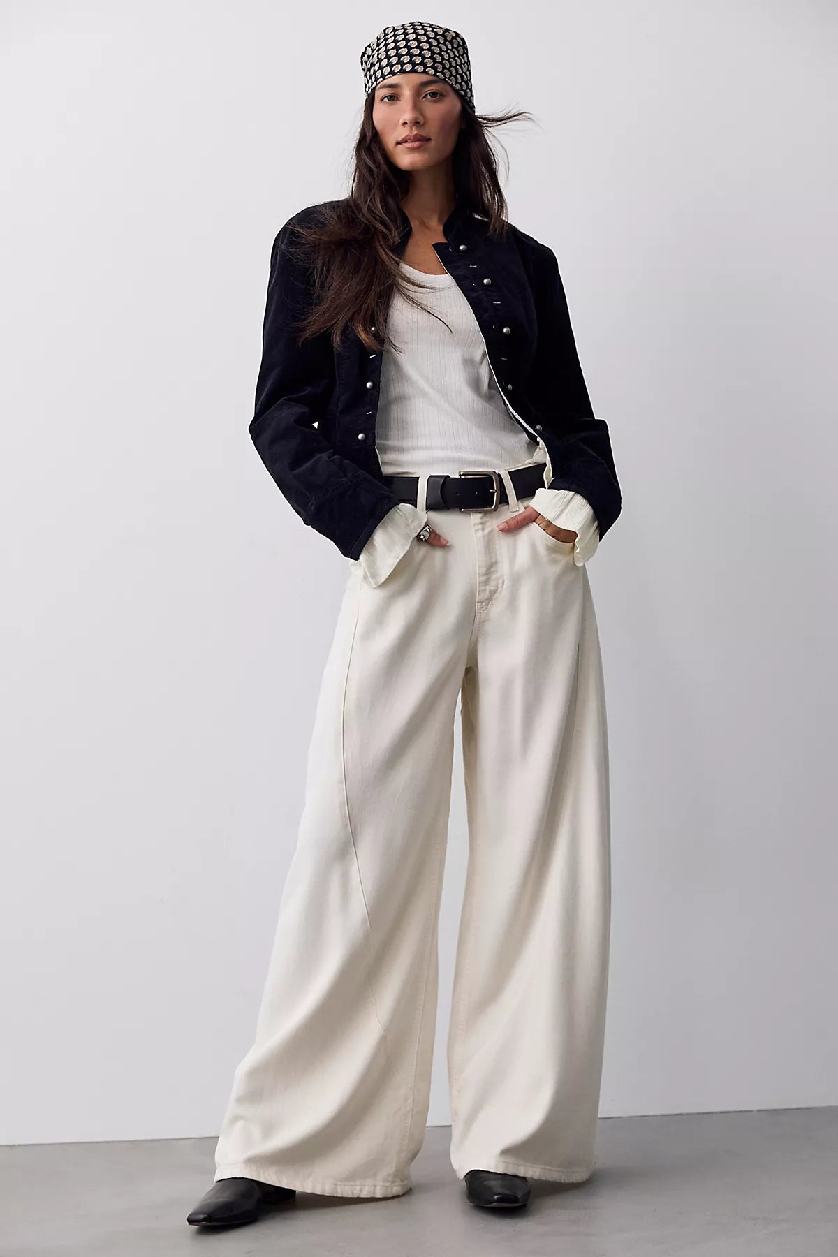 We The Free Haven Twisted Wide-Leg Jeans