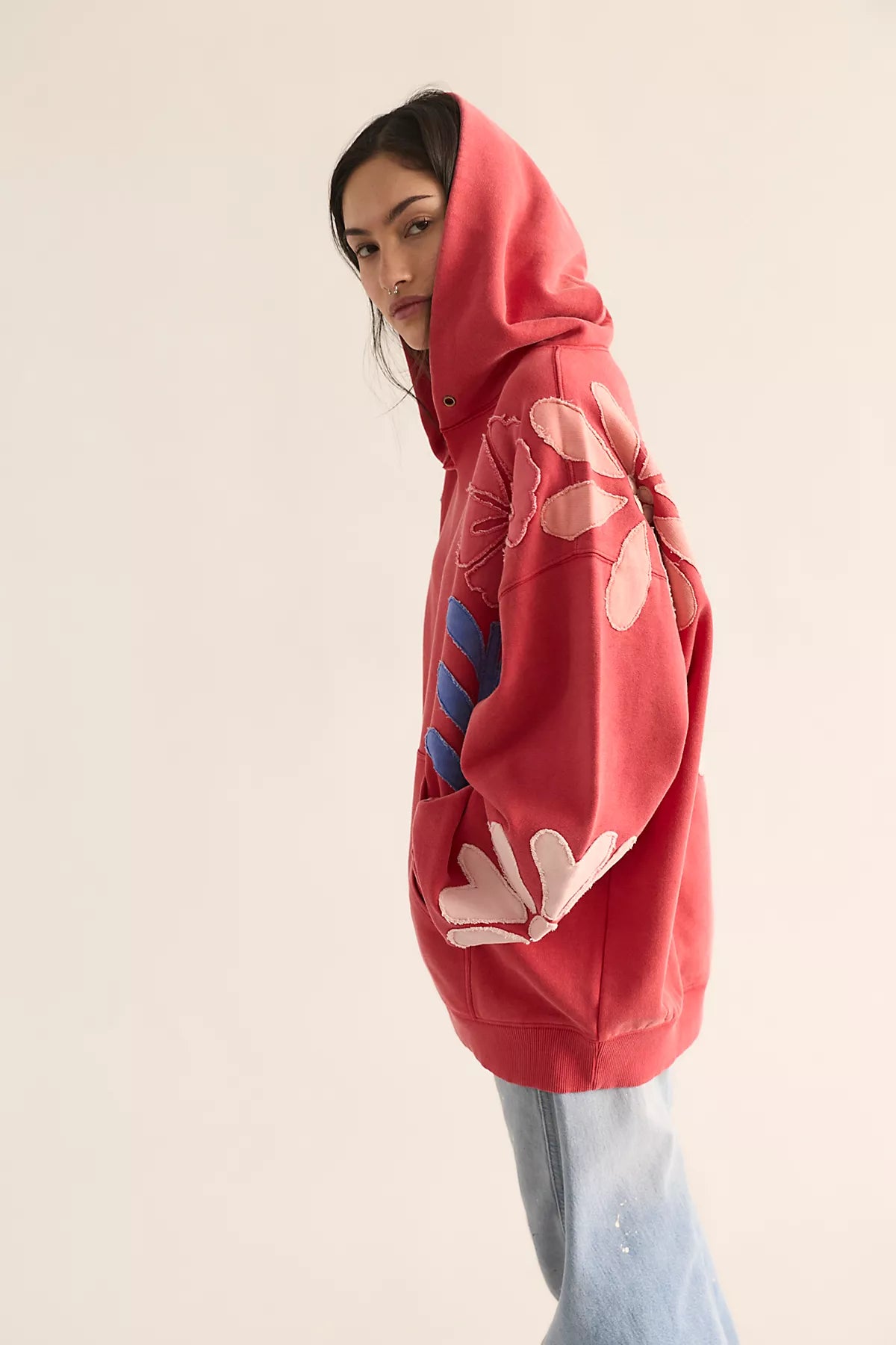 We The Free It's A Vibe Flowers Hoodie