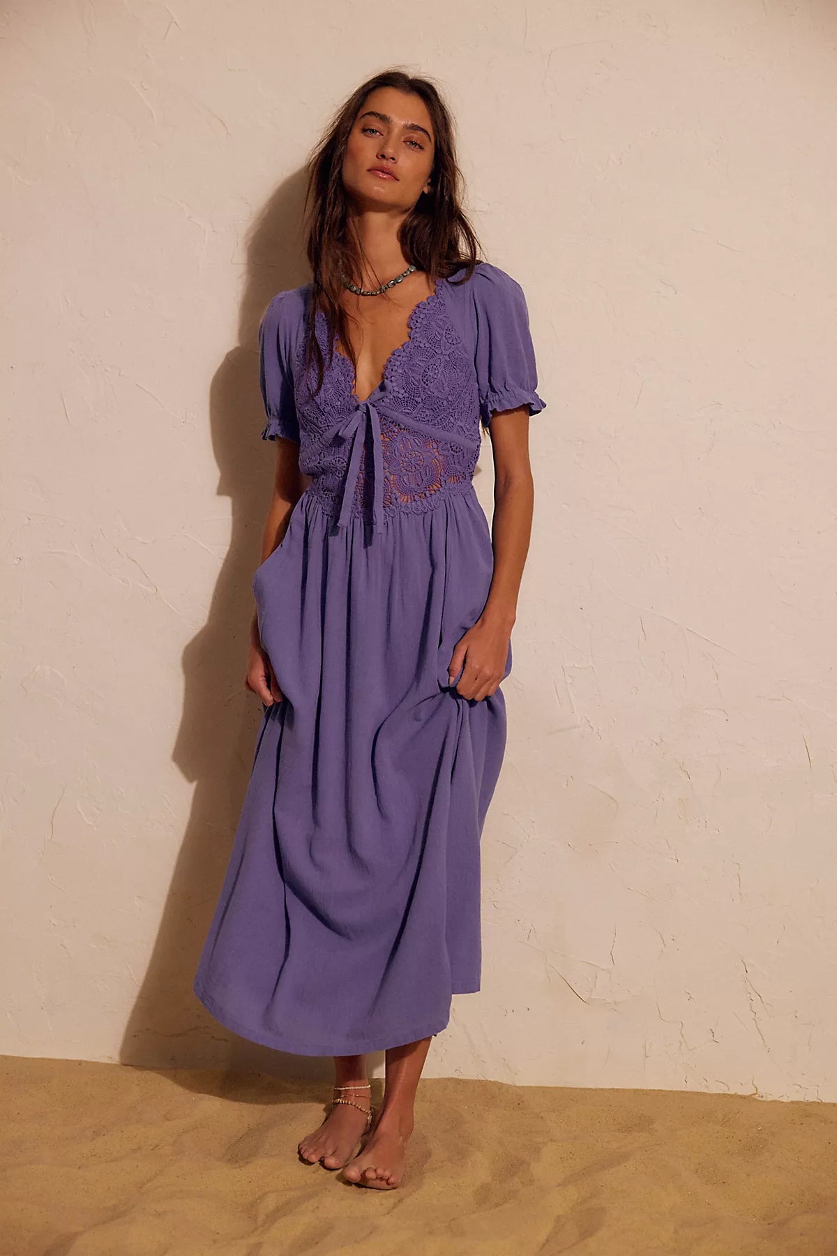 All You Need Is Lace Midi Dress