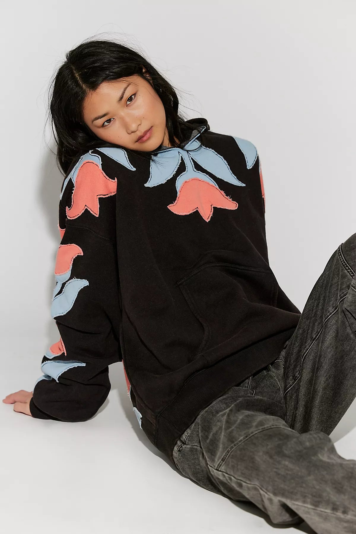 We The Free It's A Vibe Flowers Hoodie