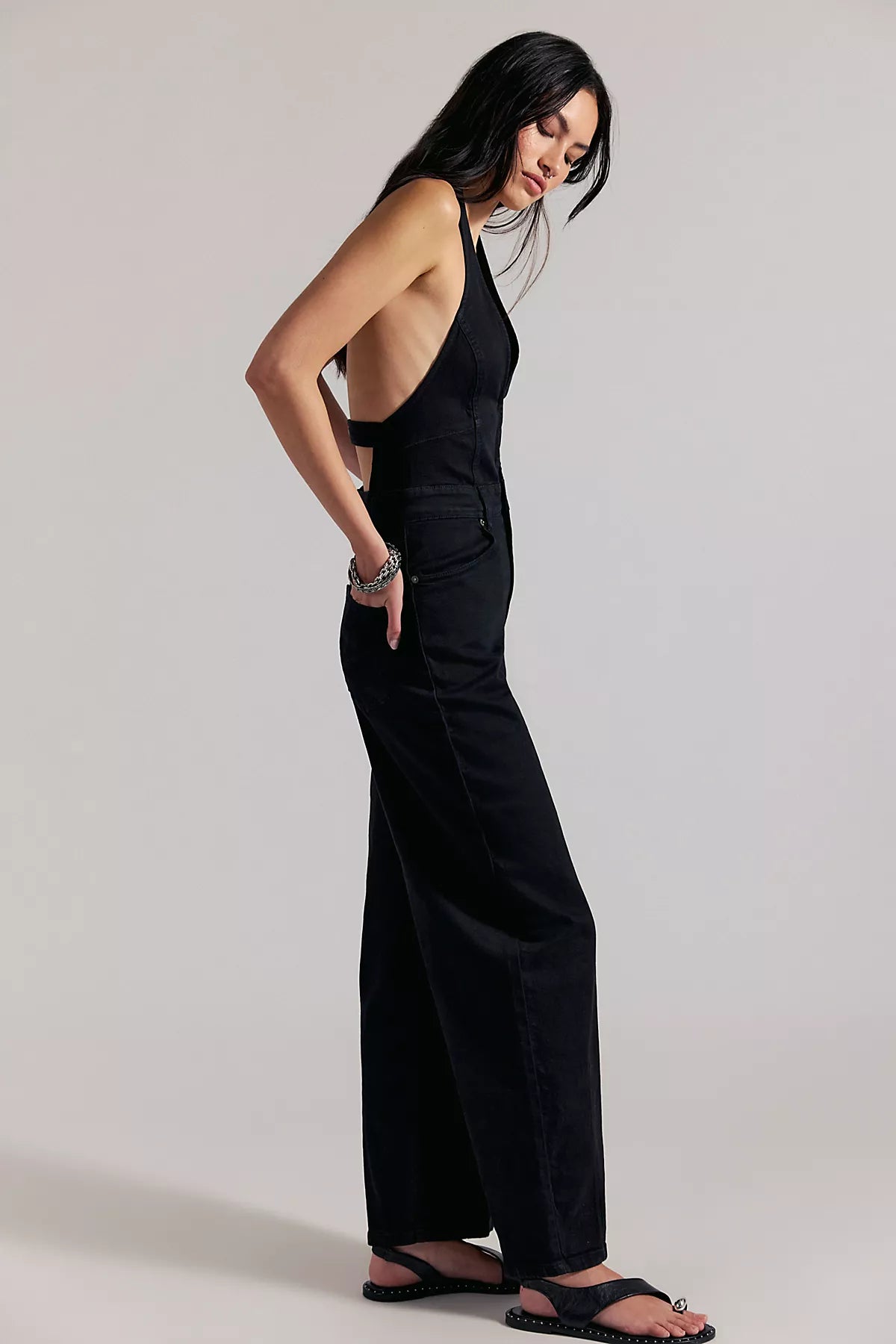 We The Free Lark Denim Jumpsuit