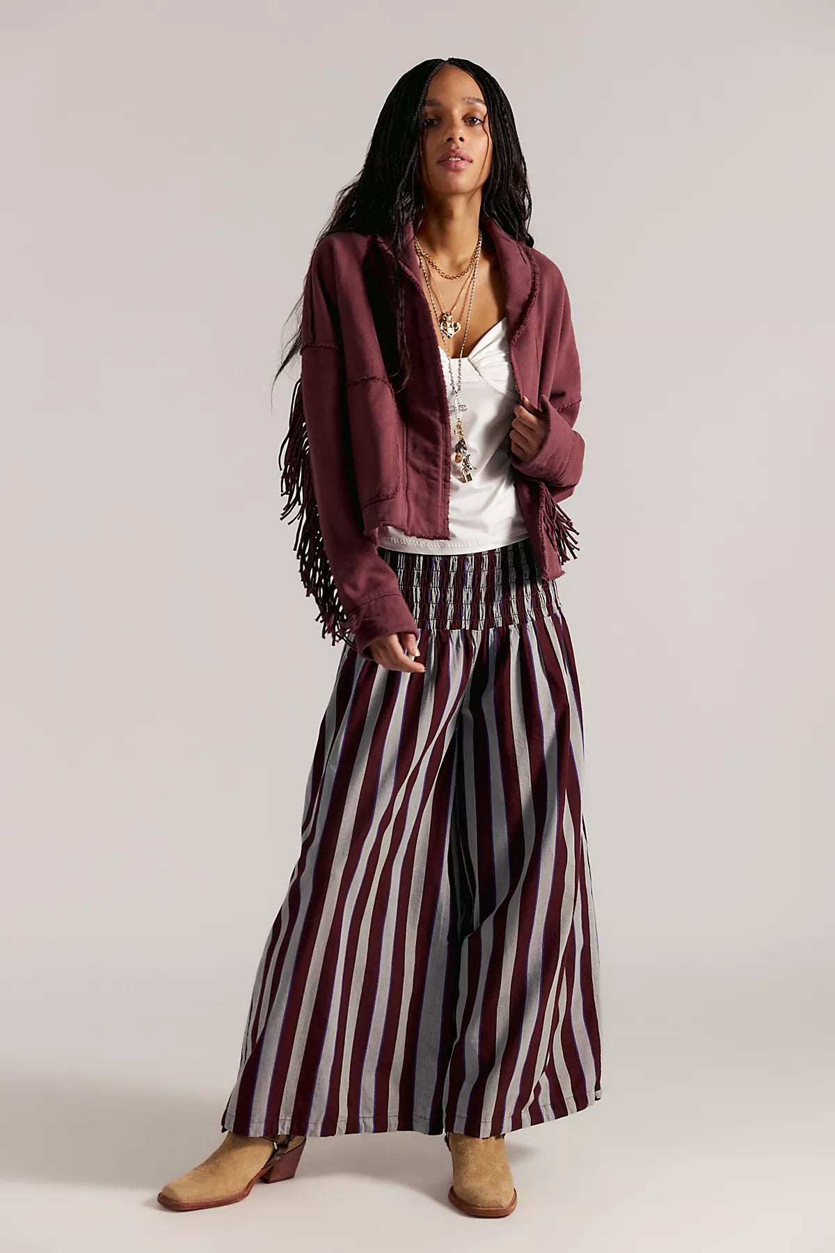 Wyatt Fringe Cardi