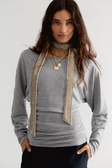 We The Free Europa Off-The-Shoulder Long Sleeve Top