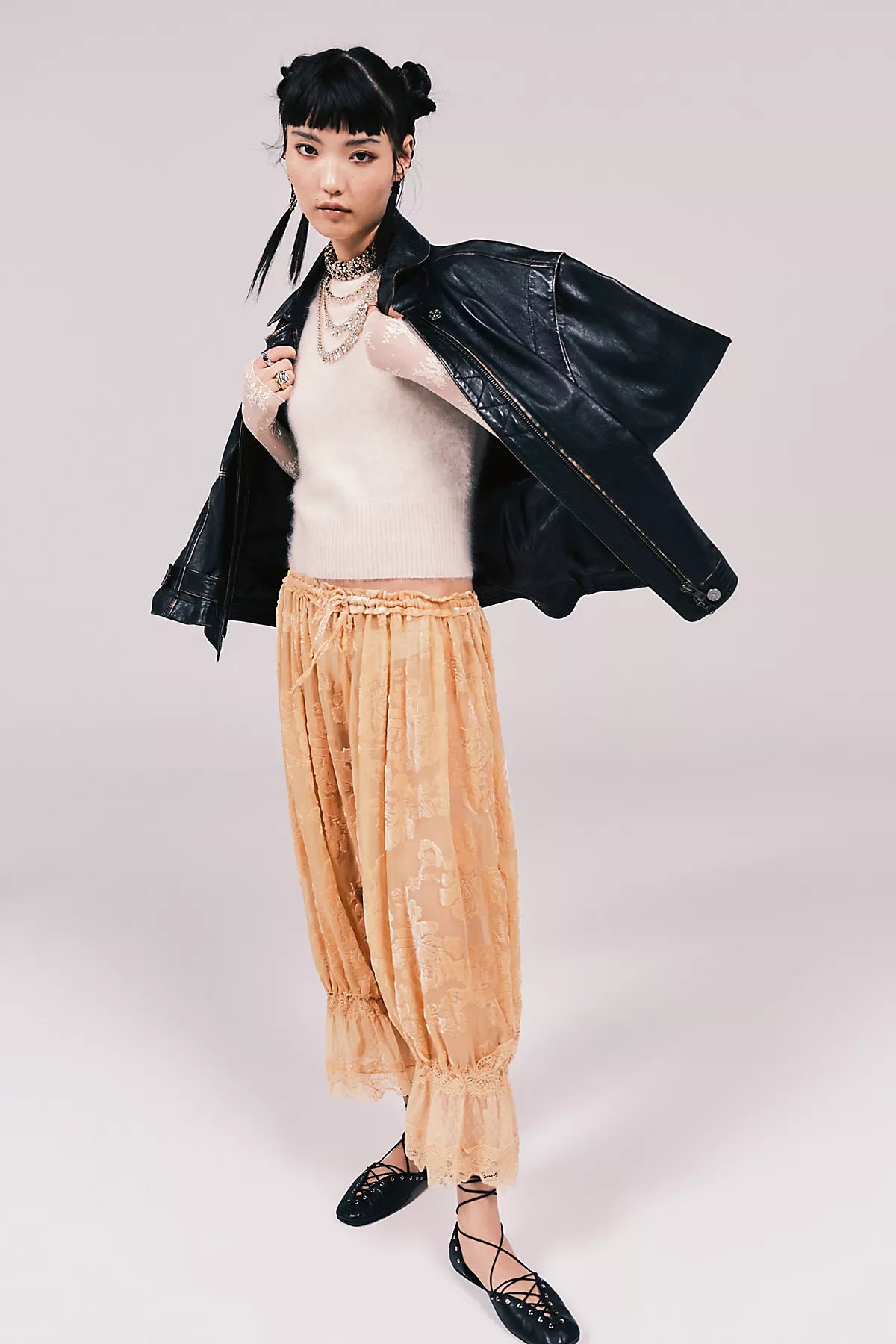 We The Free Parker Leather Jacket