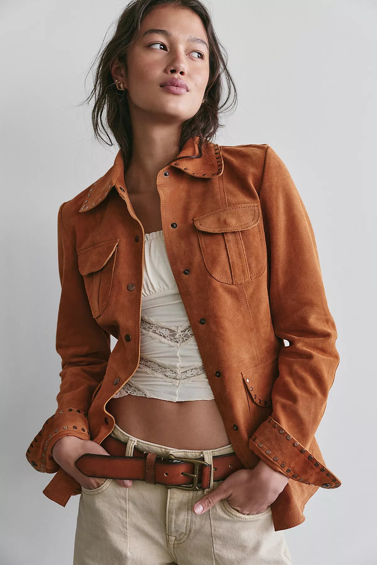 We The Free Carmen Suede Jacket