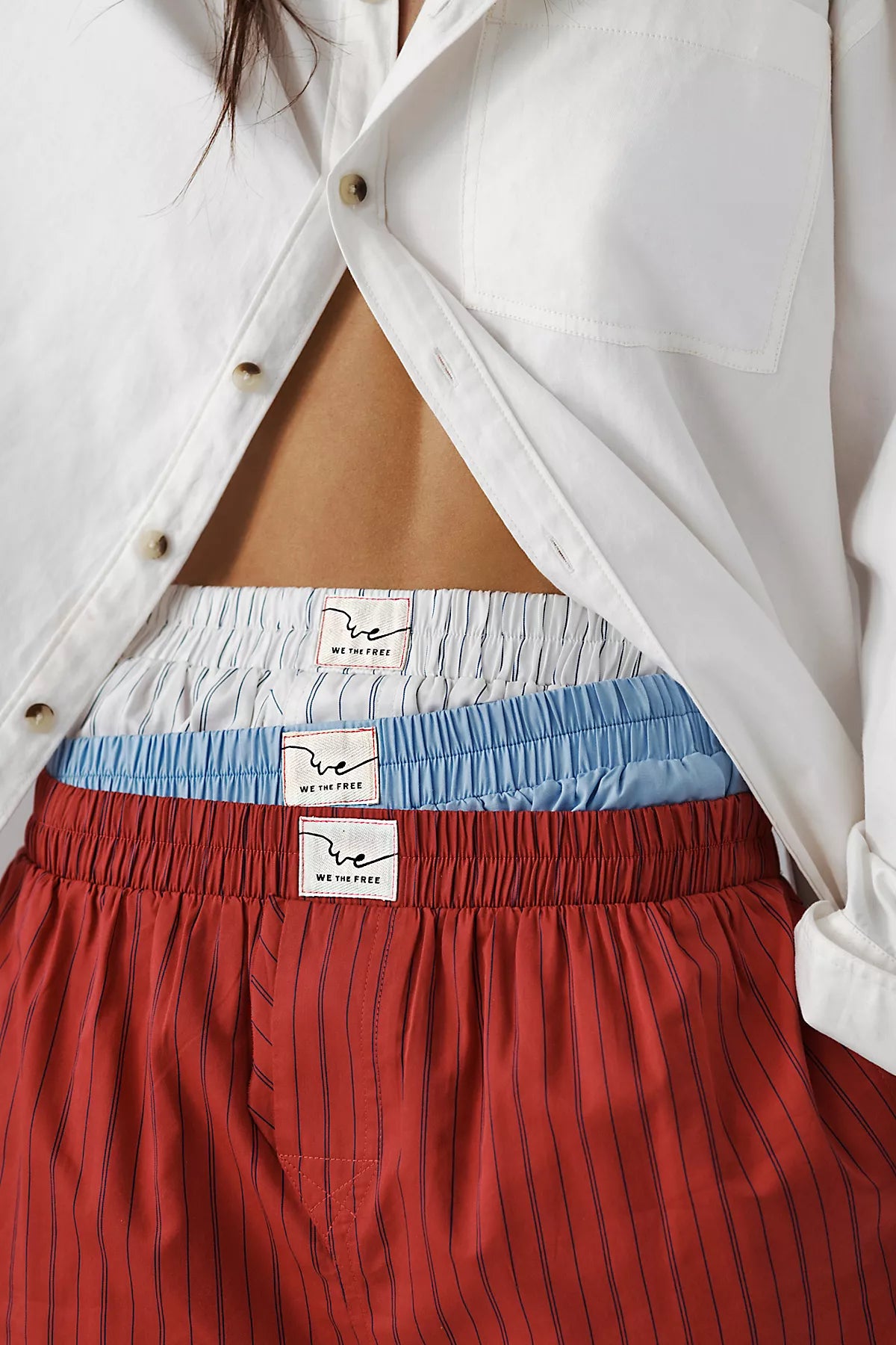 We The Free Day to Day Striped Boxers