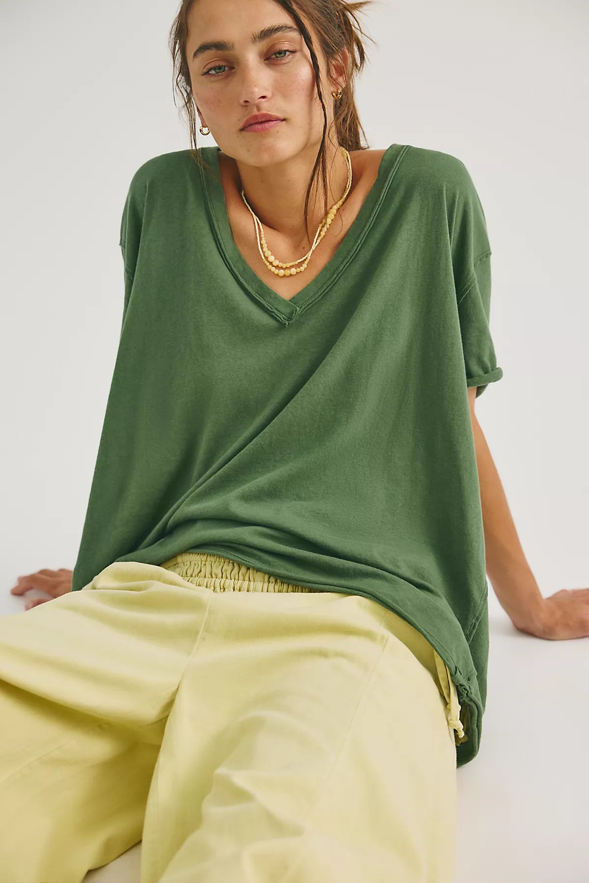 We The Free Nina V-Neck Tee