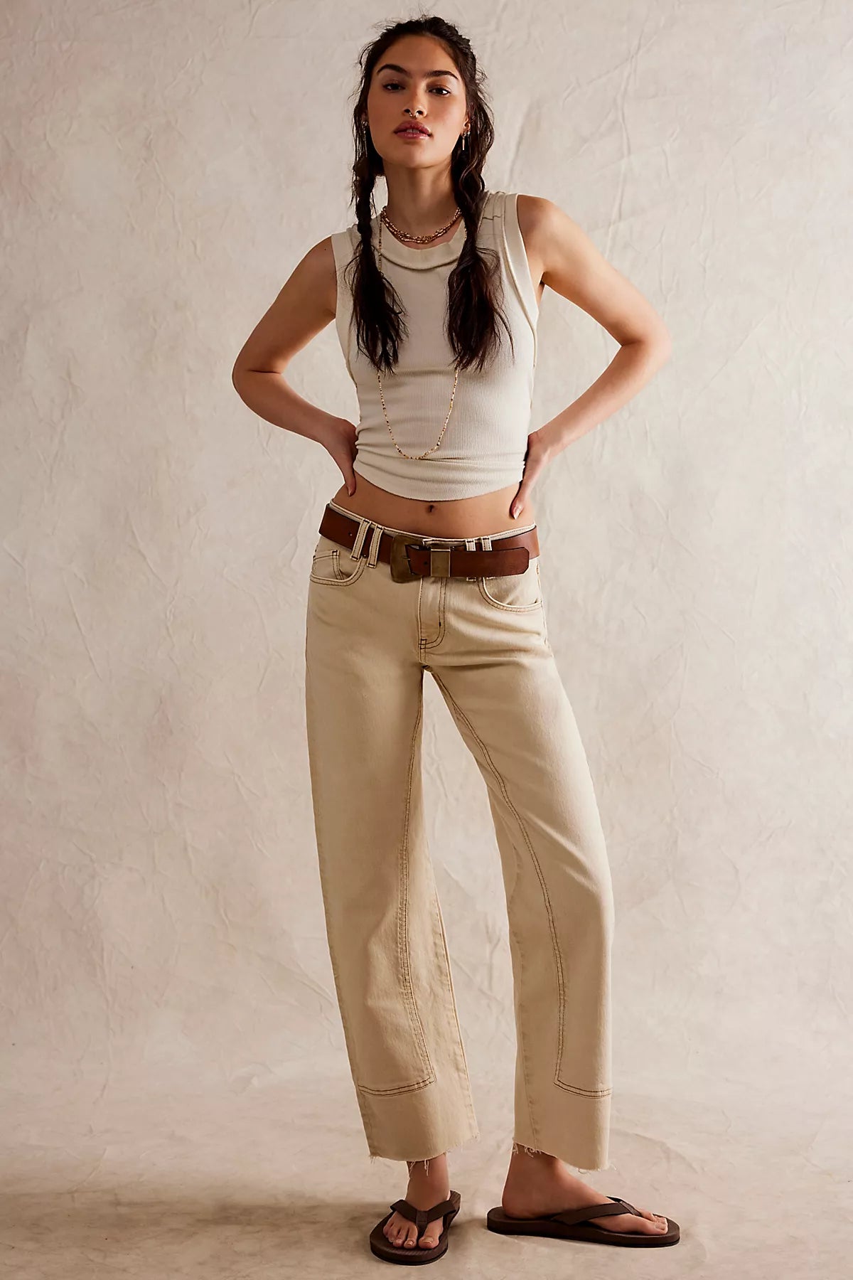 We The Free Risk Taker Mid-Rise Jeans