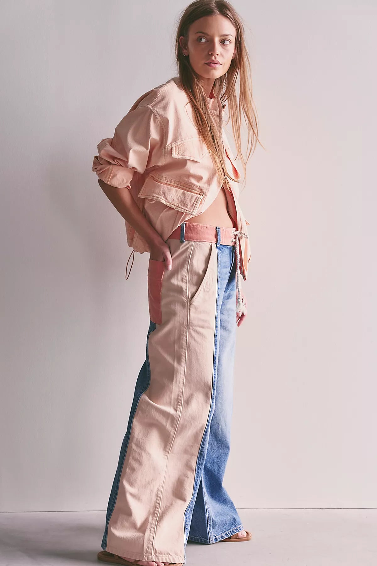 We The Free Slow Tides Wide-Leg Jeans