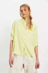 We The Free Laurel Linen Button Down Top