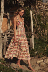 Avery Overall Midi Dress