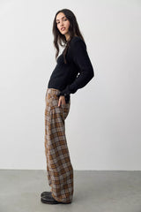 We The Free Fable Plaid Twisted Pants