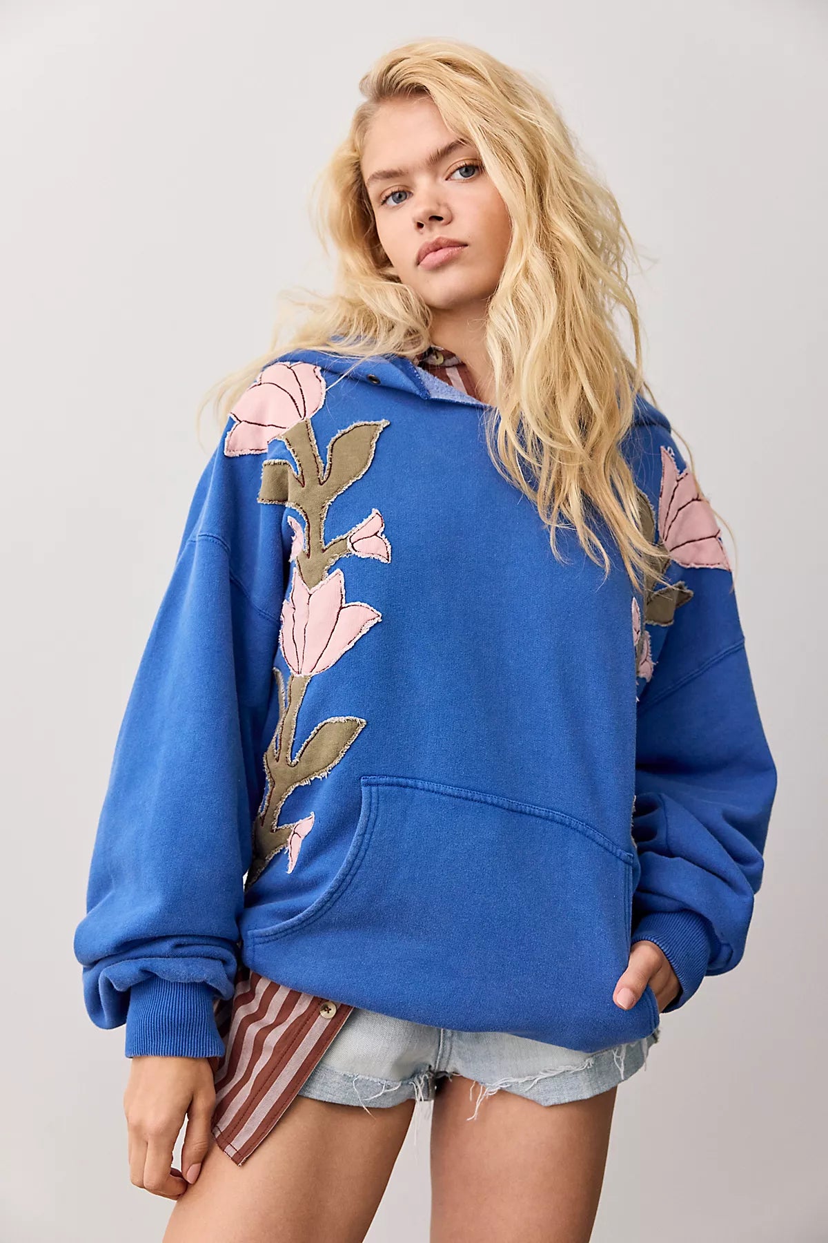 We The Free It's A Vibe Flowers Hoodie