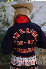 Vintage Speedline Varsity Jacket by Lauren Owen of Texas