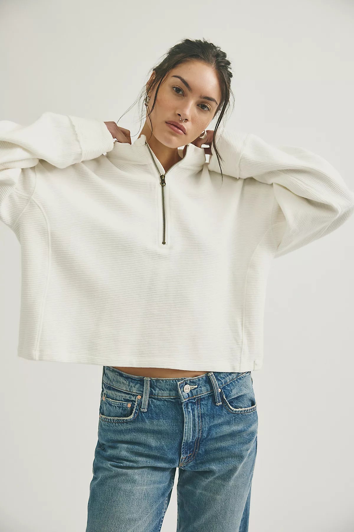 We The Free Celeste Quarter Zip